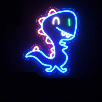 Insegna LED neon dinosauro per cameretta