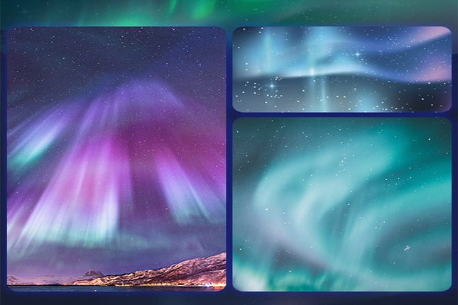 Proiettore aurora boreale con altoparlante Bluetooth