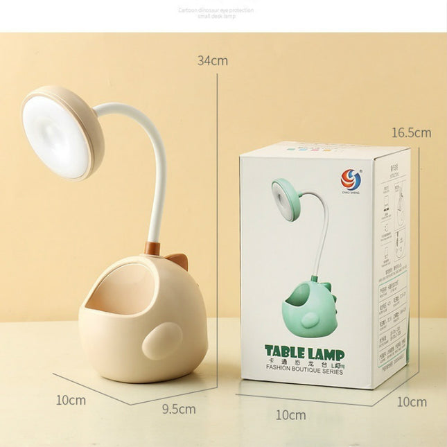 Lampada LED da comodino a dinosauro