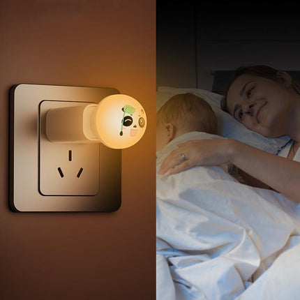 Luce notturna da presa a panda