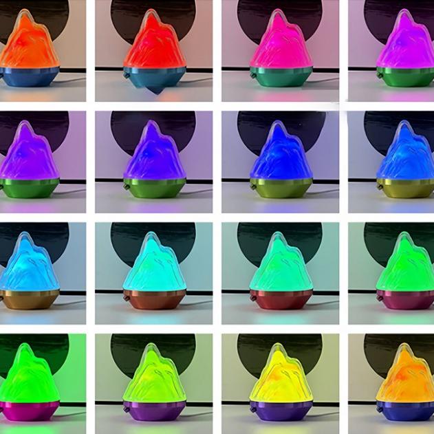 Luce notturna montagna LED 16 colori