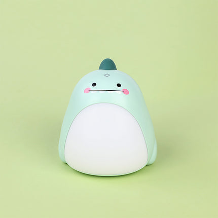 Luce notturna dinosauro verde o rosa