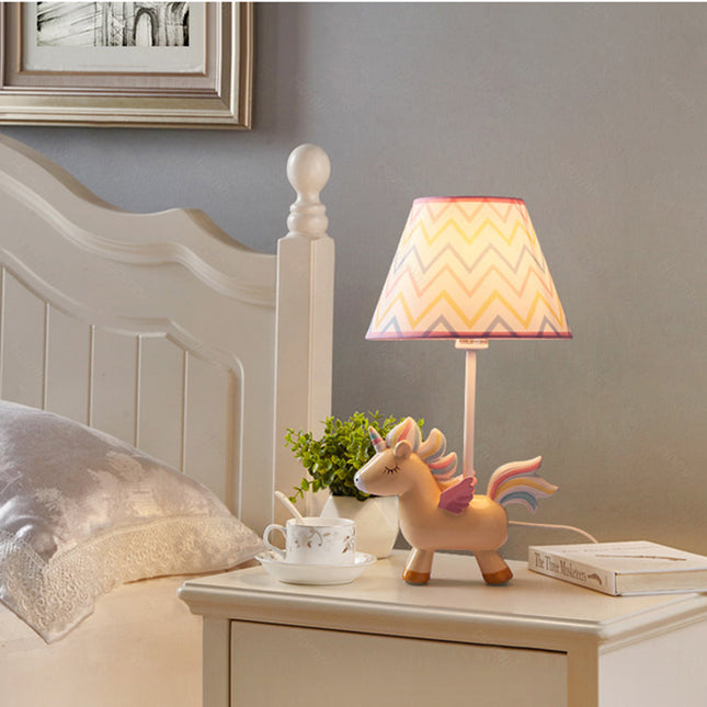 Lampada da comodino unicorno per bambina