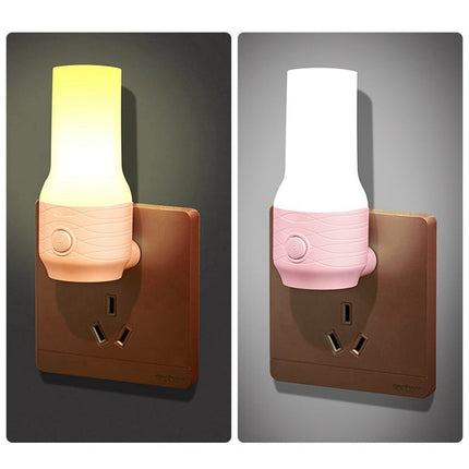 Luce presa LED portatile beige rosa