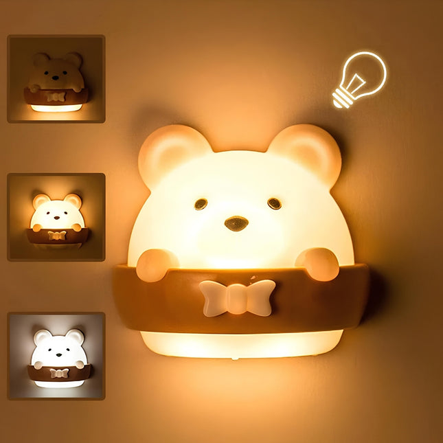 Luce notturna orsetto ricaricabile dimmerabile