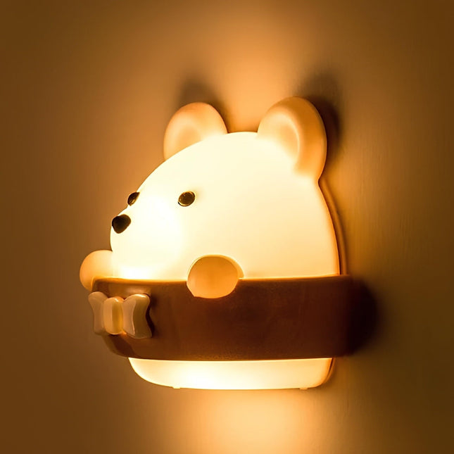 Luce notturna orsetto ricaricabile dimmerabile