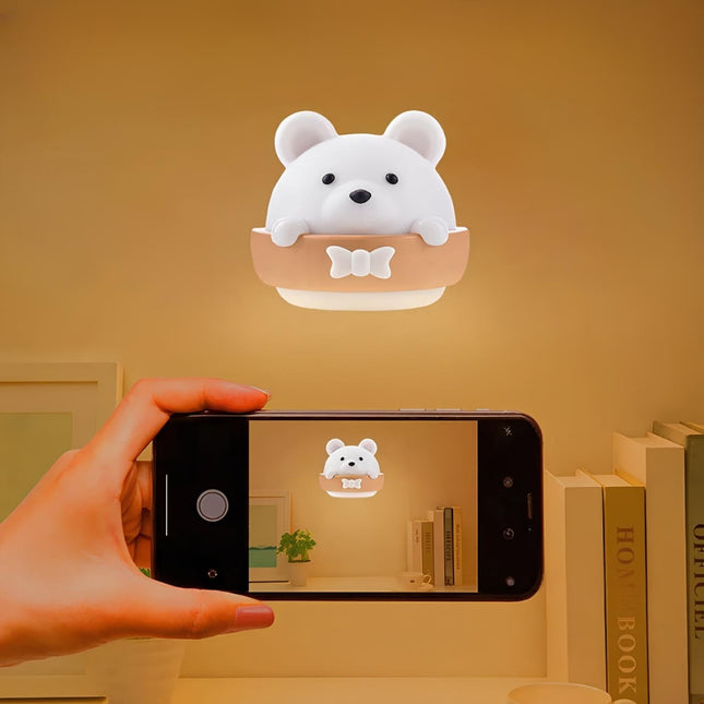 Luce notturna orsetto ricaricabile dimmerabile