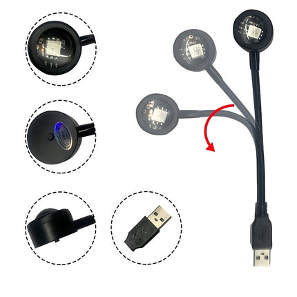 Mini proiettore USB effetto tramonto