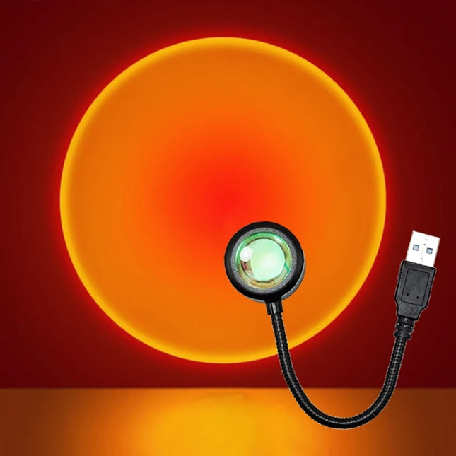 Mini proiettore USB effetto tramonto