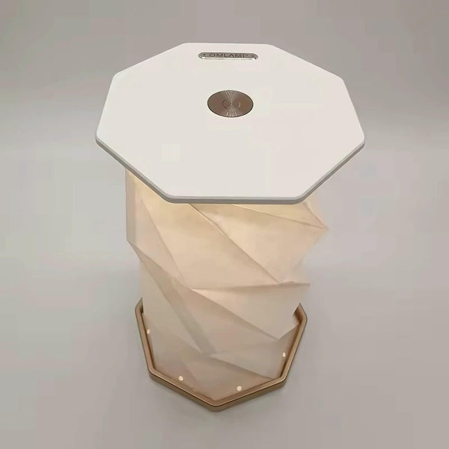 Lampada LED pieghevole design origami