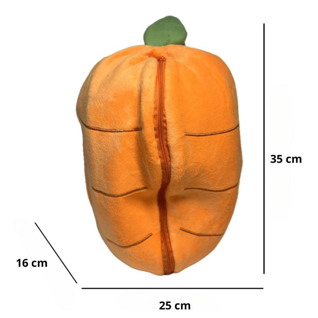 Peluche coniglio luminoso carota o fragola