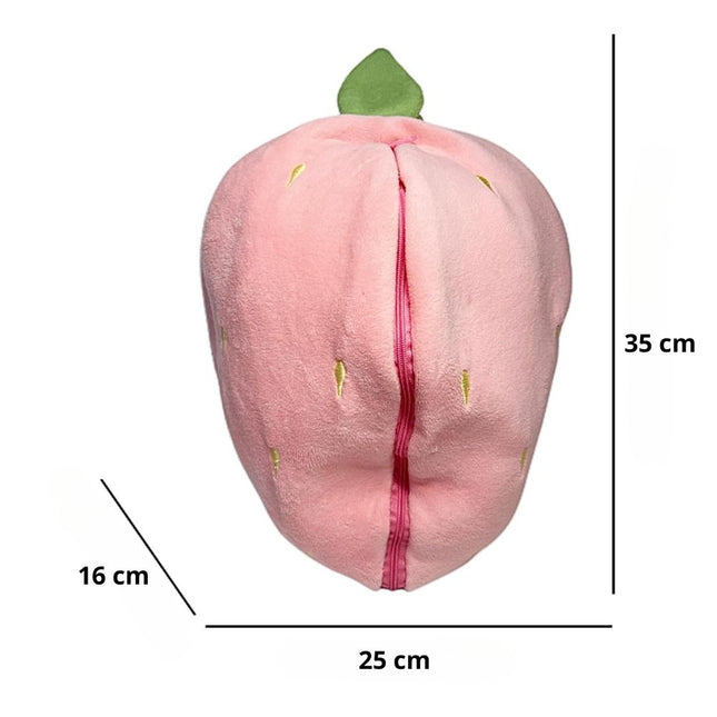 Peluche coniglio luminoso carota o fragola