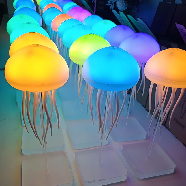 Lampada medusa con attivazione sonora