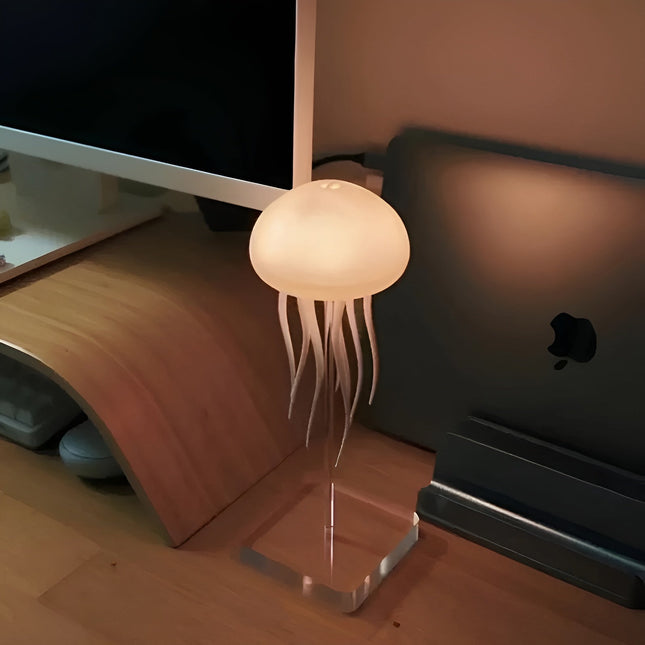Lampada medusa con attivazione sonora
