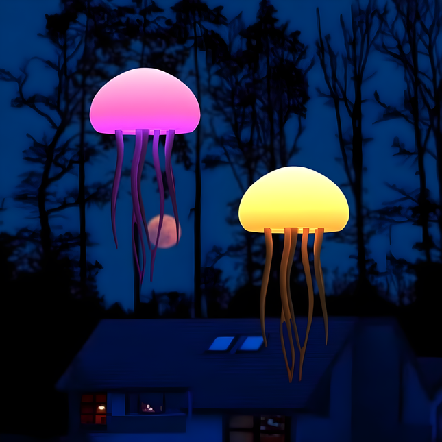 Lampada medusa con attivazione sonora