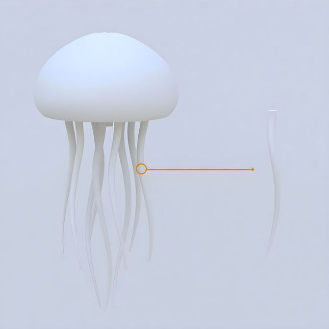 Lampada medusa con attivazione sonora