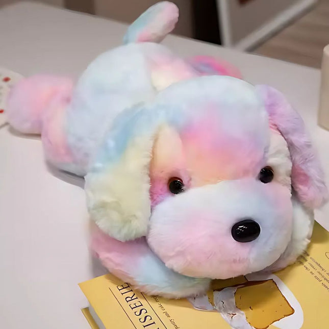 Peluche cane luminoso con luci LED