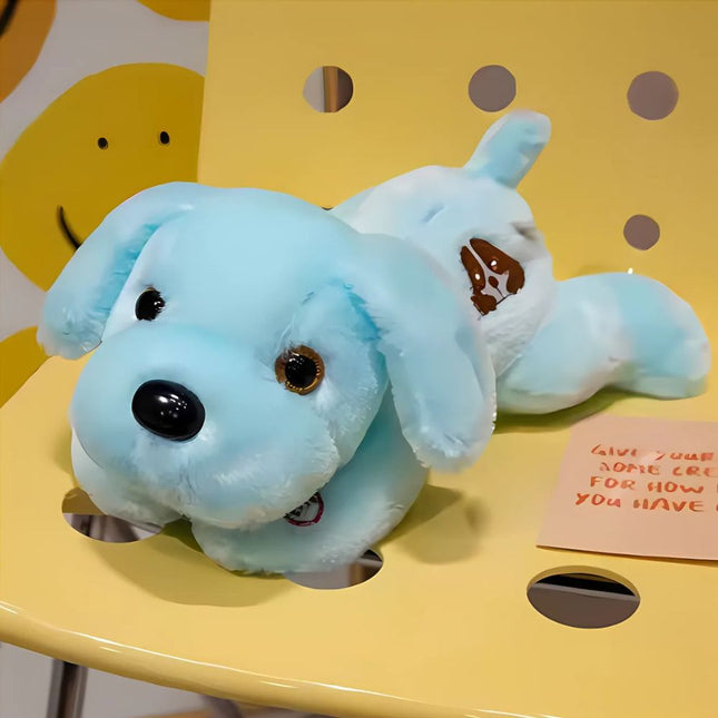 Peluche cane luminoso con luci LED