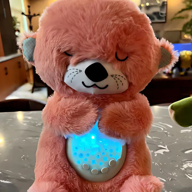 Peluche lontra proiettore stelle per bambini