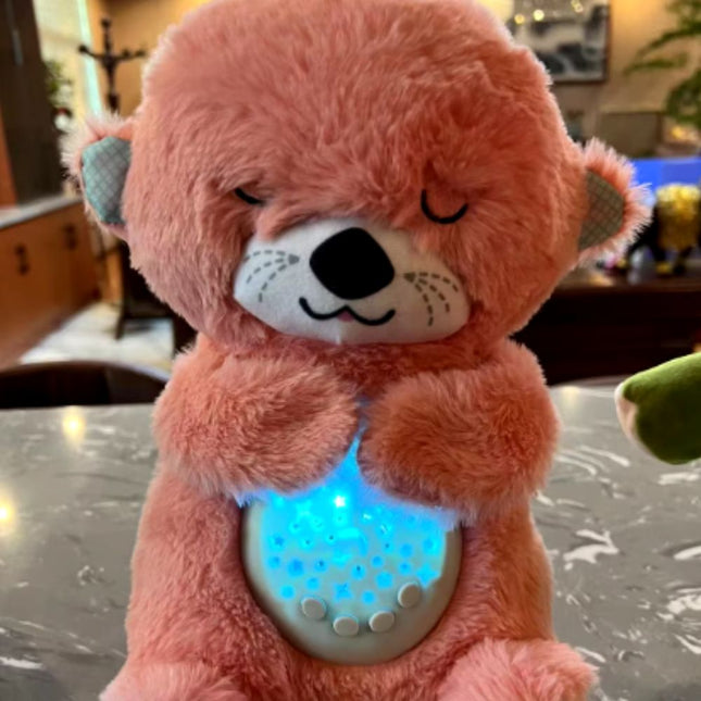 Peluche lontra proiettore stelle per bambini