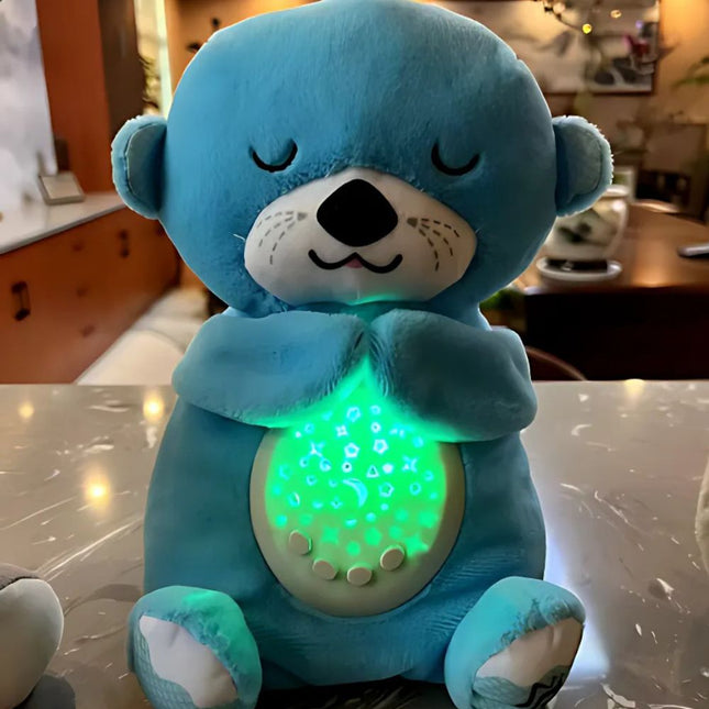 Peluche lontra proiettore stelle per bambini