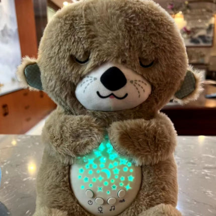 Peluche lontra proiettore stelle per bambini