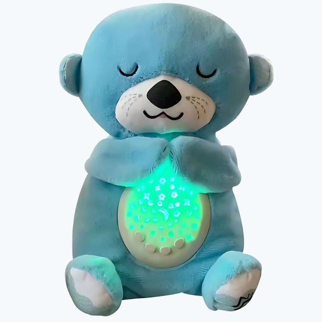 Peluche lontra proiettore stelle per bambini