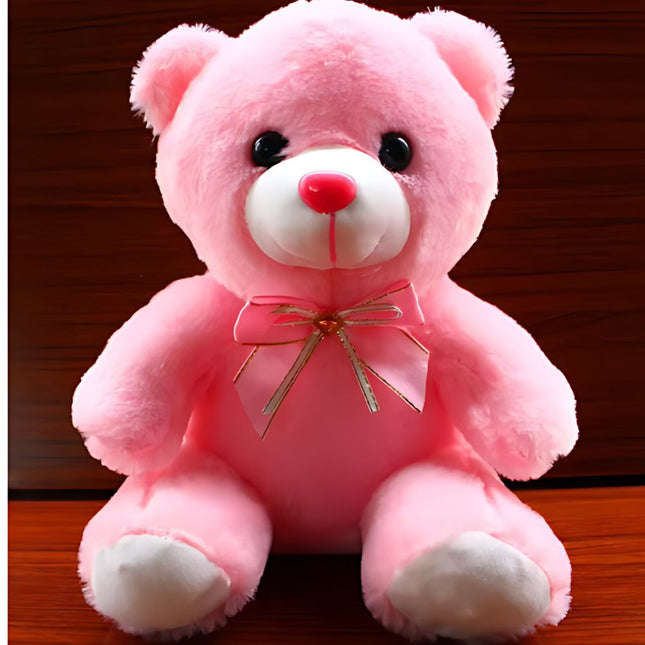 Peluche orsetto luminoso bianco o rosa
