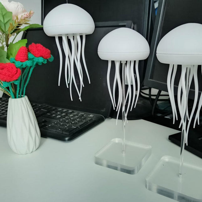 Lampada medusa con attivazione sonora