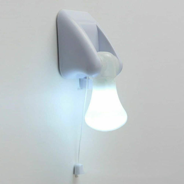 Lampadina LED portatile a batteria con cordino