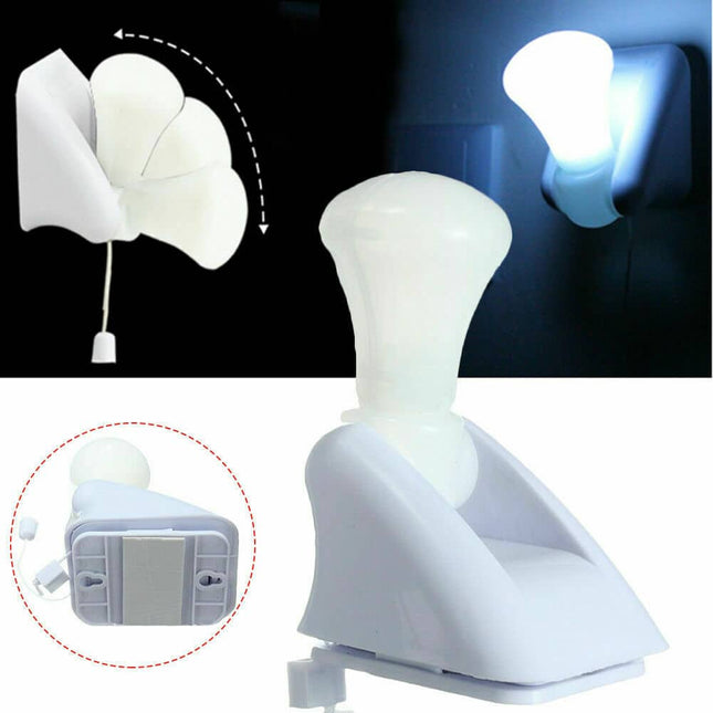 Lampadina LED portatile a batteria con cordino