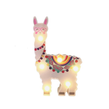 Applique LED da muro lama innamorato