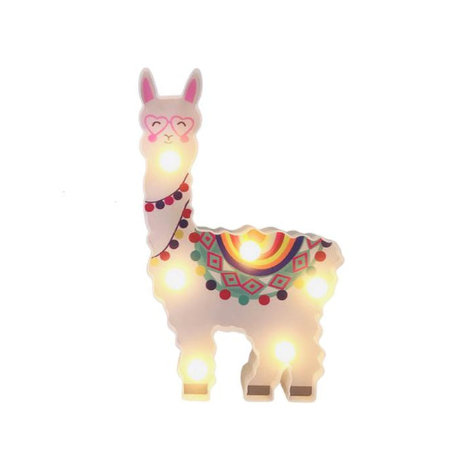 Applique LED da muro lama innamorato