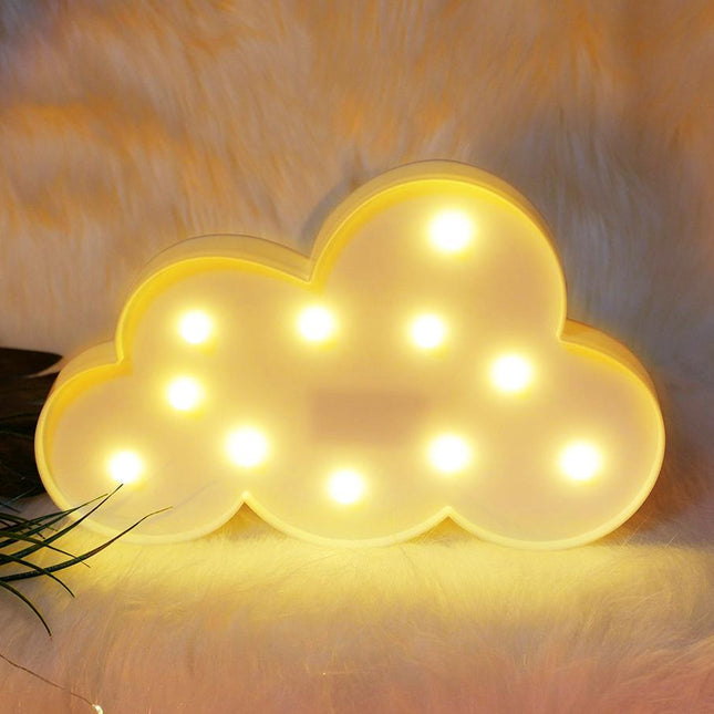 Lampada decorativa nuvola con luci LED