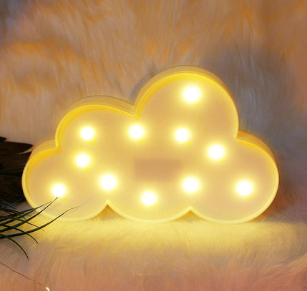 Lampada decorativa nuvola con luci LED