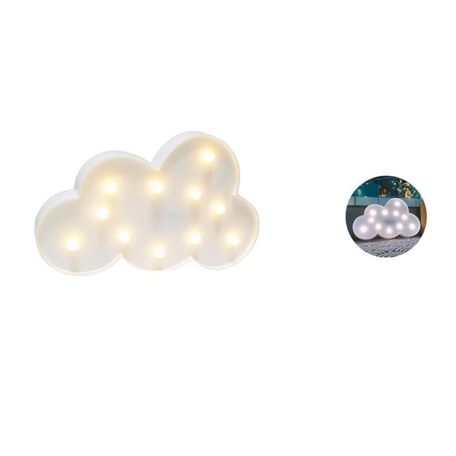 Lampada decorativa nuvola con luci LED