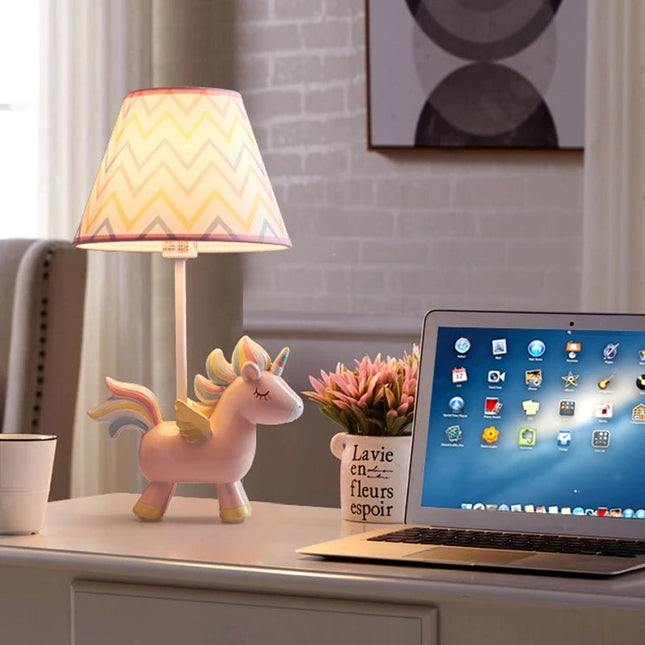 Lampada da comodino unicorno per bambina