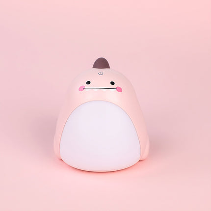 Luce notturna dinosauro verde o rosa