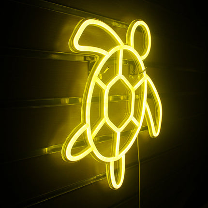 Insegna luminosa LED neon a forma tartaruga