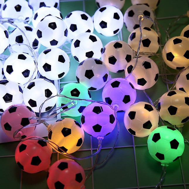 Ghirlanda luminosa LED palloni da calcio