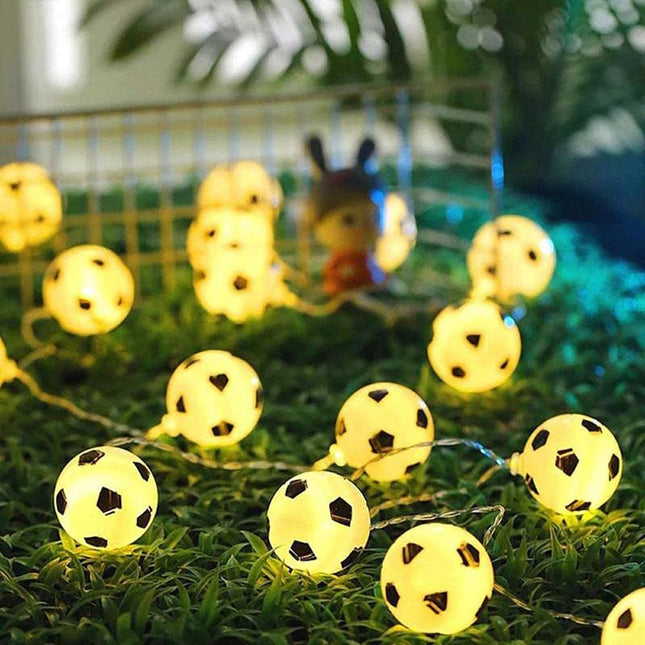 Ghirlanda luminosa LED palloni da calcio