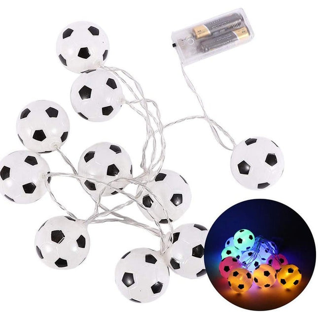 Ghirlanda luminosa LED palloni da calcio