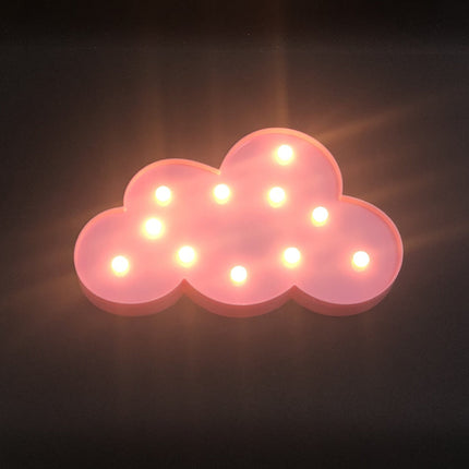 Lampada decorativa nuvola con luci LED