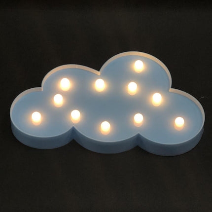 Lampada decorativa nuvola con luci LED