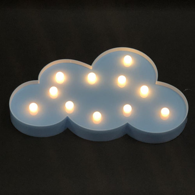 Lampada decorativa nuvola con luci LED