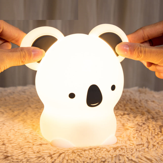 Luce notturna koala silicone multicolore