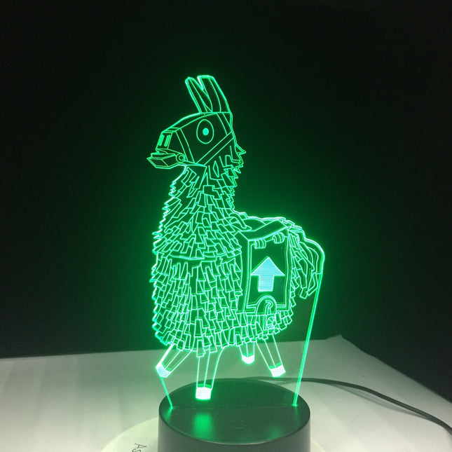 Lampada 3D LED a forma di lama