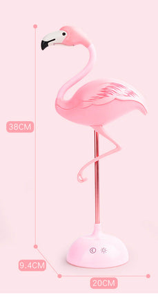 Lampada da tavolo fenicottero rosa LED