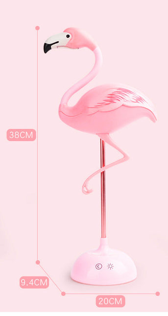 Lampada da tavolo fenicottero rosa LED