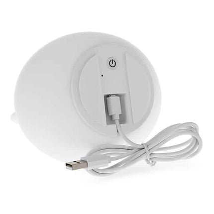 Lampada da comodino coniglio ricaricabile USB